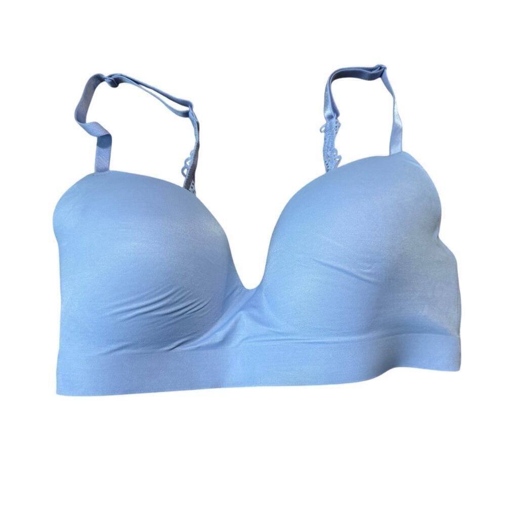 SOMA BRA - size 32 D, No Underwire, soft cup, light blue